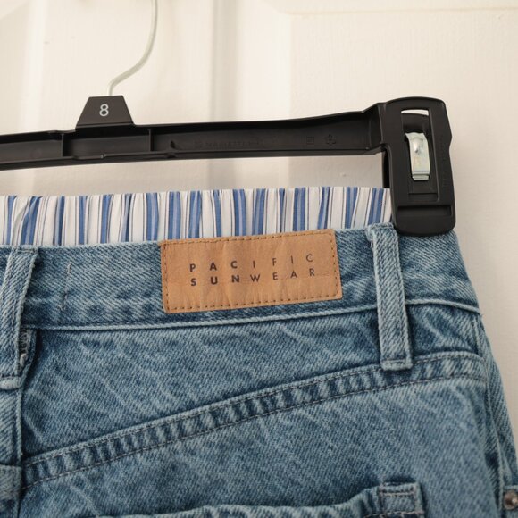 Pacsun Indigo Boxer Boyfriend Jeans - Picture 6 of 7